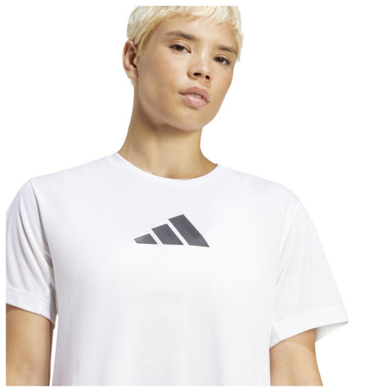 Adidas Γυναικεία κοντομάνικη μπλούζα Train-Essentials Big Logo Performance Tee